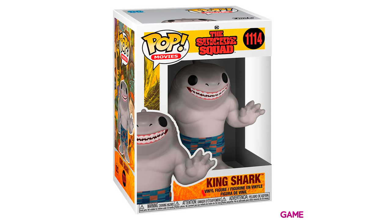 Figura POP DC El Escuadron Suicida King Shark-0