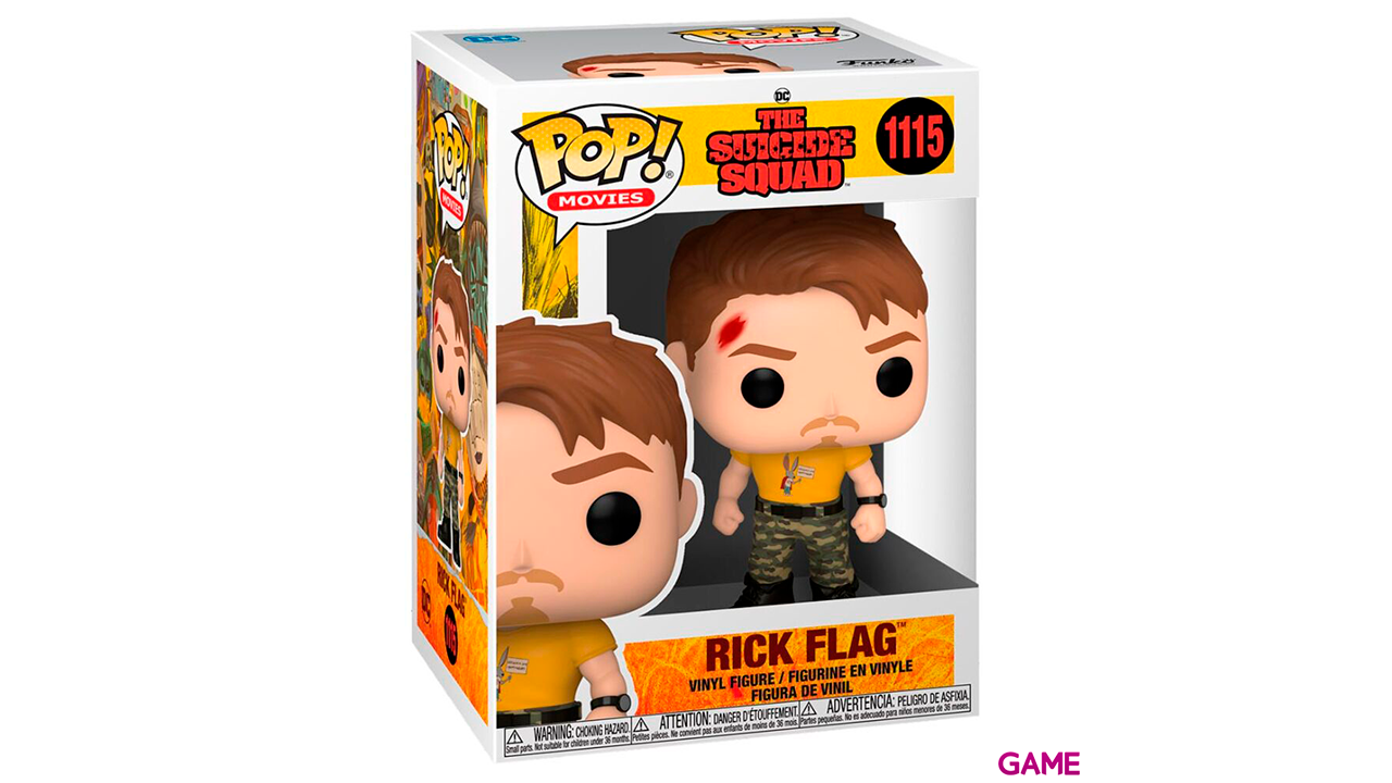 Figura POP DC El Escuadron Suicida Rick Flag-0