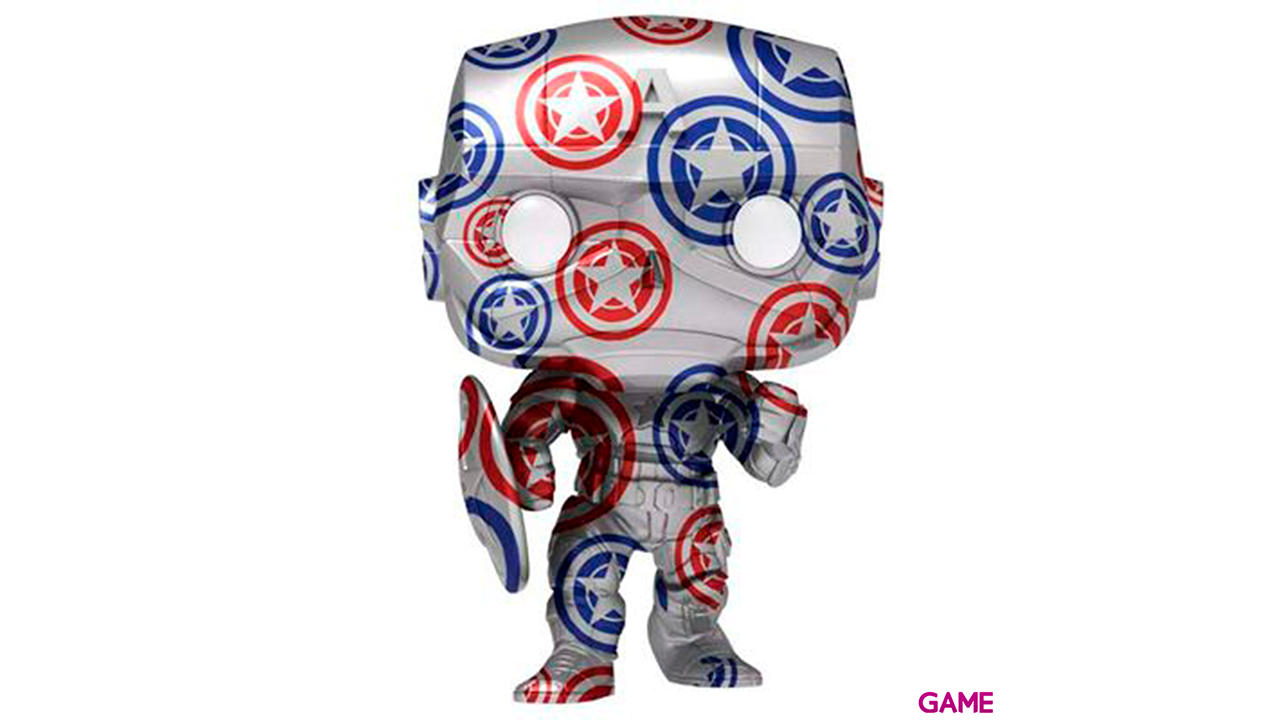 Figura POP Patriotic Age Captain America Exclusiva-1
