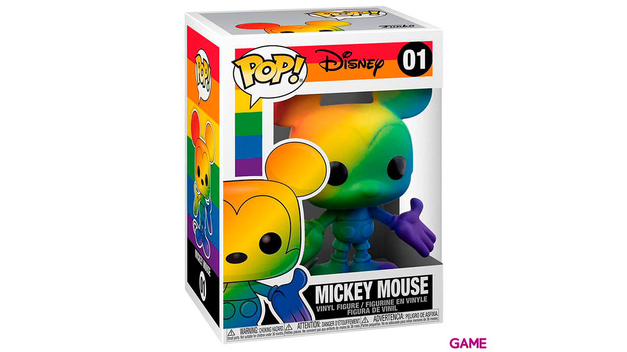 Figura POP Disney Pride Mickey Mouse Rainbow-2