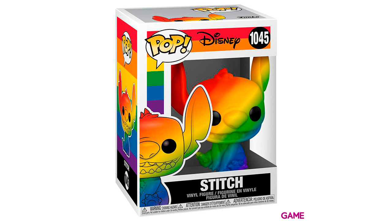 Figura POP Disney Pride Stitch Rainbow-1