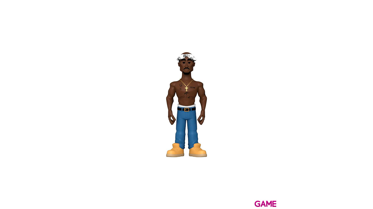 Figura Vinyl Gold Tupac Shakur-1