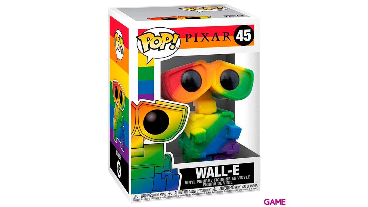 Figura POP Disney Pride Wall-E Rainbow-2
