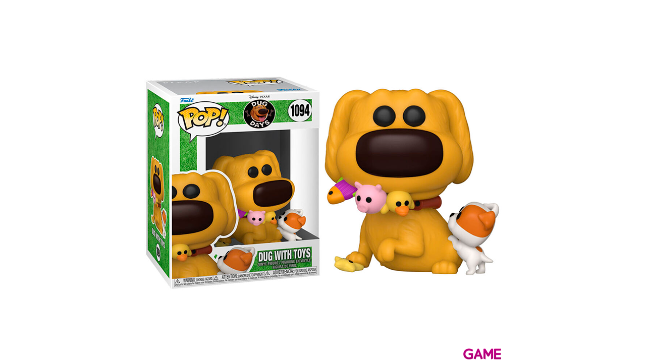 Figura POP Disney Dug Days Dug with Toys-1