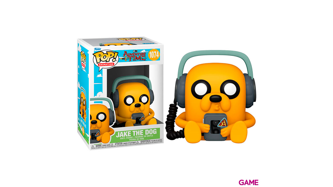 Figura POP Adventure Time Jake with Player-0