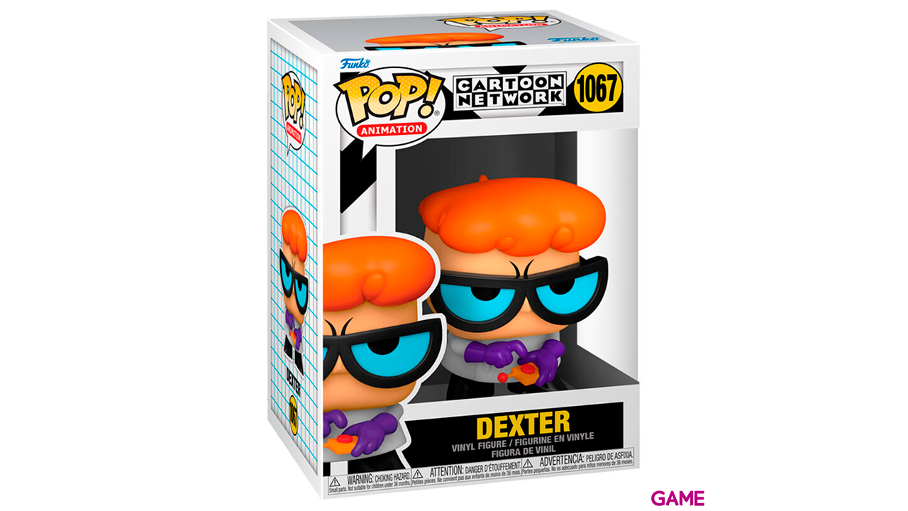Figura POP Cartoon Network Dexters Lab Dexter with Remote-1