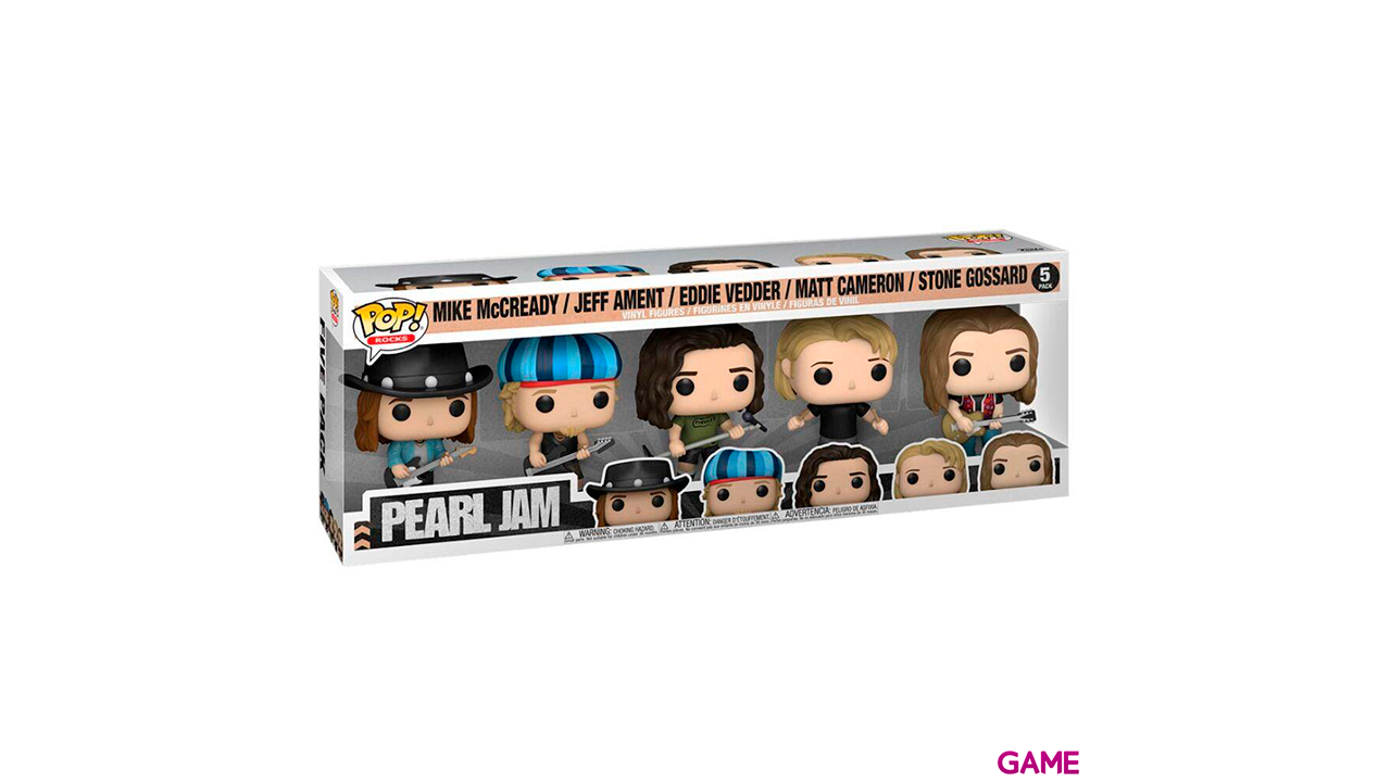 Set 5 figuras POP Pearl Jam-1
