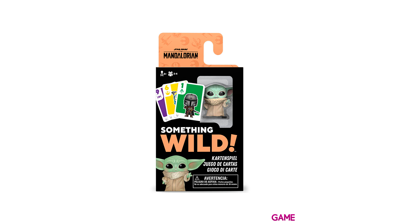 Juego Cartas Something Wild Star Wars Mandalorian Grogu Aleman Español Italiano-0