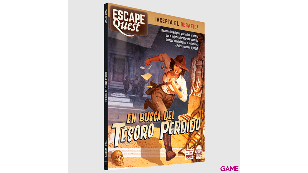 Juego de Mesa En Busca del Tesoro Perdido Escape Quest-0