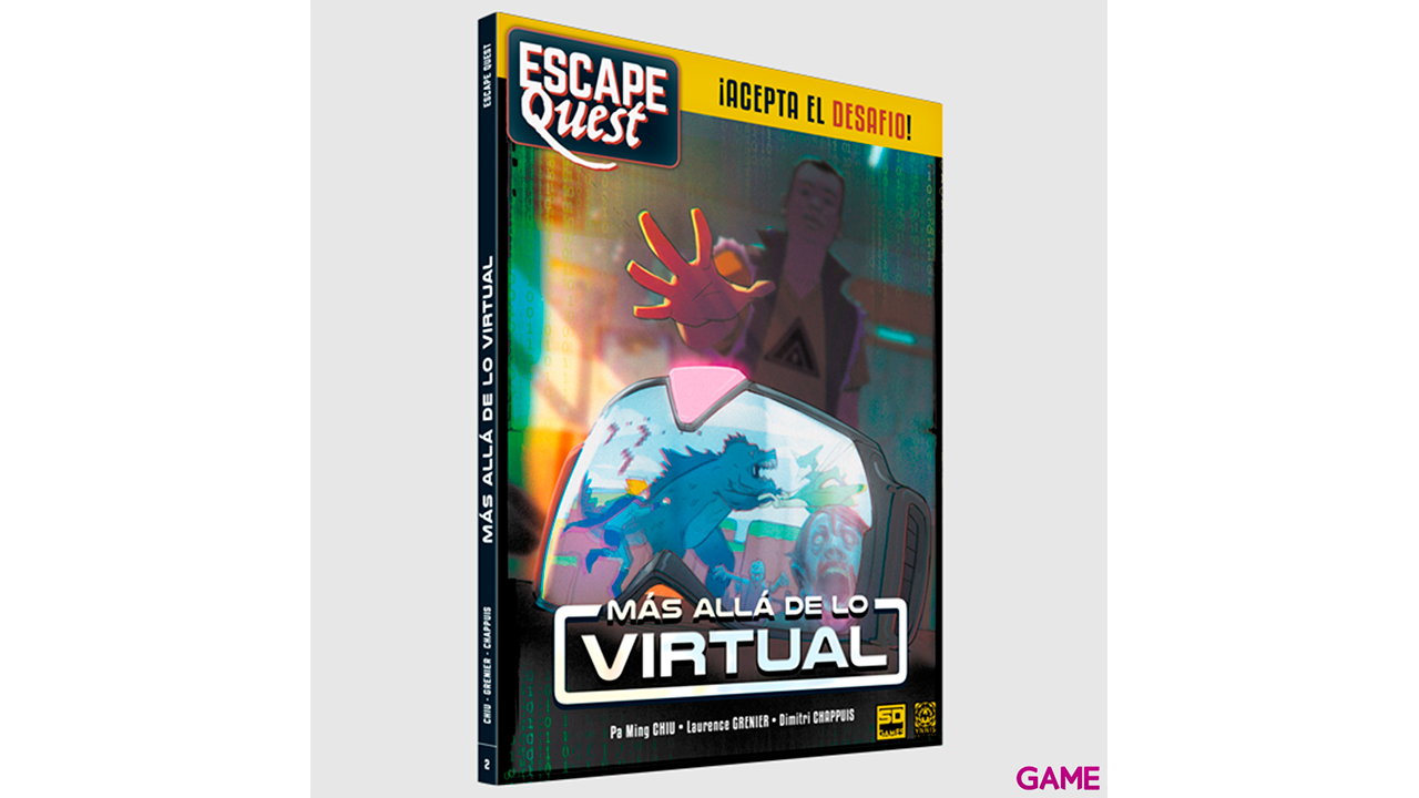 Juego de Mesa Escape Quest 2 Mas Alla de lo Virtual español-0