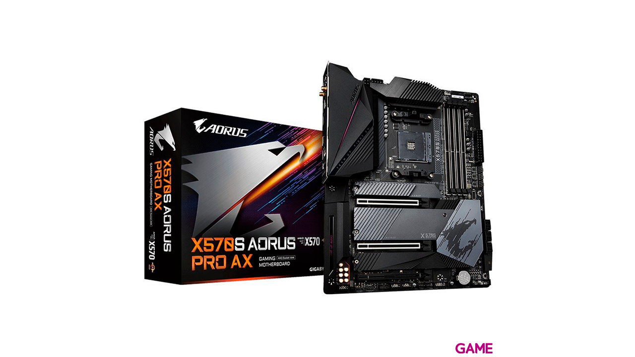 Gigabyte X570S AORUS PRO AX AMD X570 Zócalo AM4 ATX - Placa Base Gaming-3