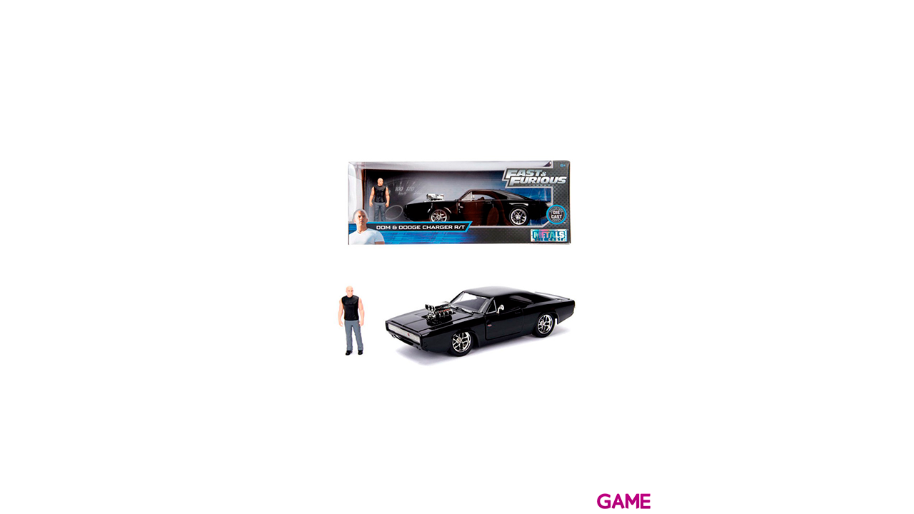 Set figura Toreto + coche Dodge Changer Fast and Furious-0