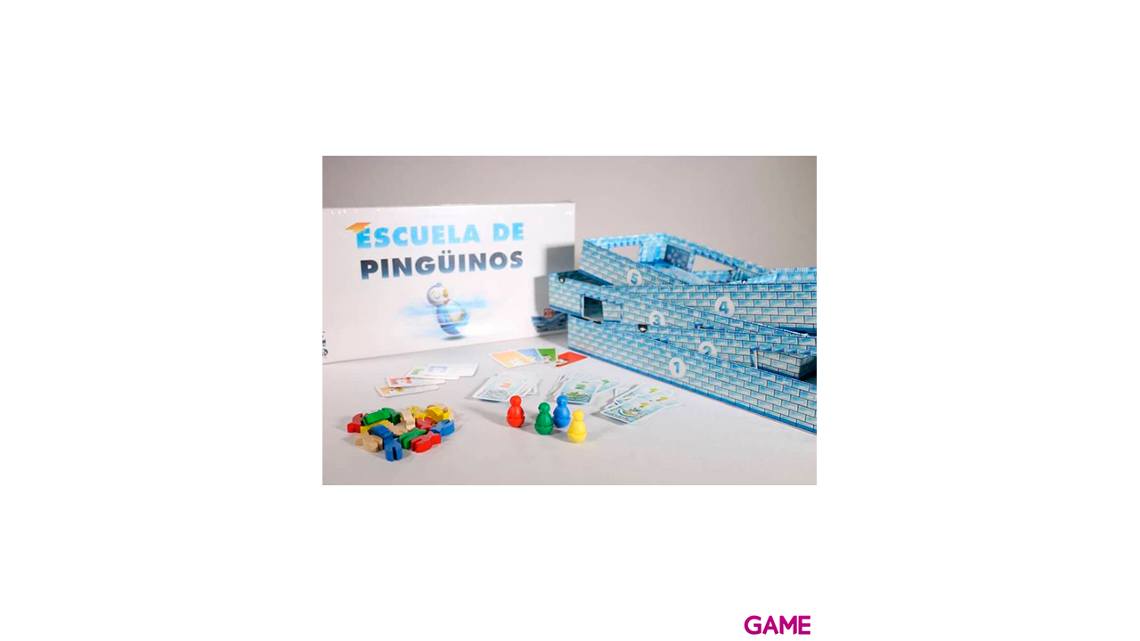 Juego de Mesa Escuela de Pinguinos Edicion Kinderspiele-3