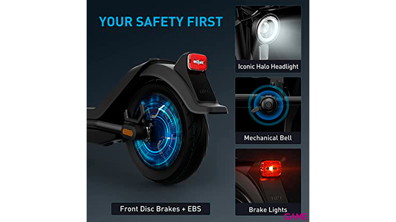 Niu KQi3 Sport Rojo - Patinete Electrico-2