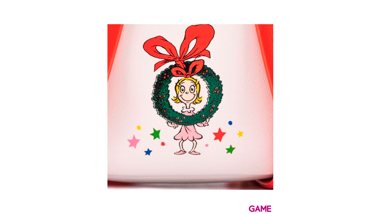 LoungeFly Grinch Navidad Disney 26cm - Mochila-1