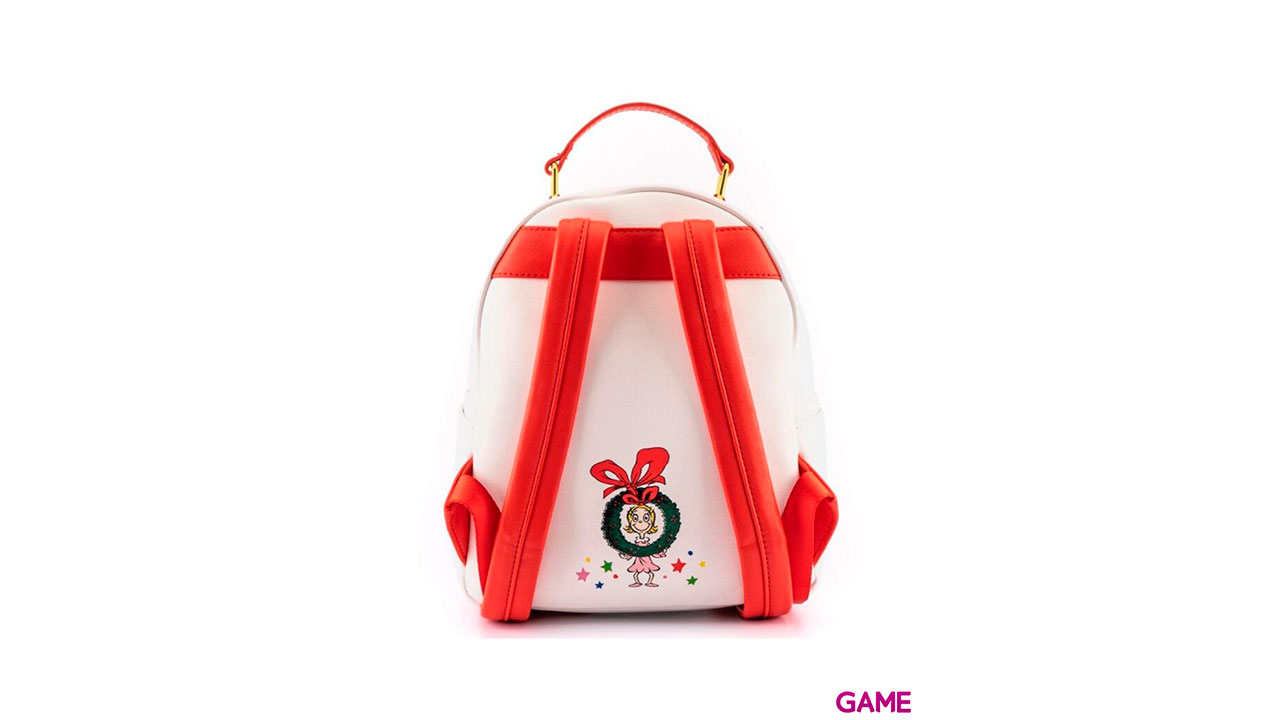 LoungeFly Grinch Navidad Disney 26cm - Mochila-3