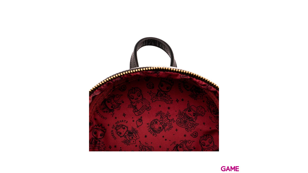 LoungeFly Tatto Villanas Disney 26cm - Mochila-2