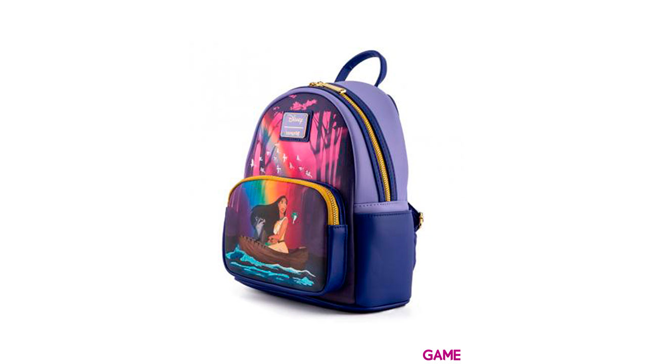 LoungeFly Alrededor del rio Pocahontas Disney 26cm - Mochila-3