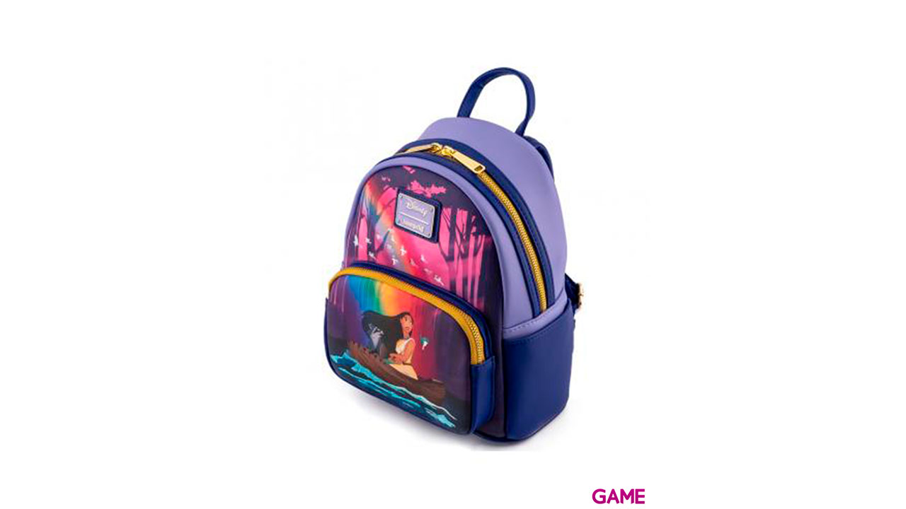 LoungeFly Alrededor del rio Pocahontas Disney 26cm - Mochila-4