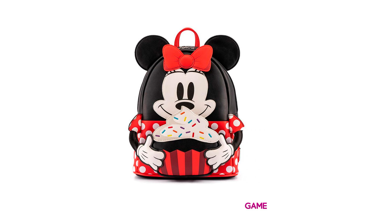 LoungeFly Cupcake Minnie Mouse Disney 26cm - Mochila-0