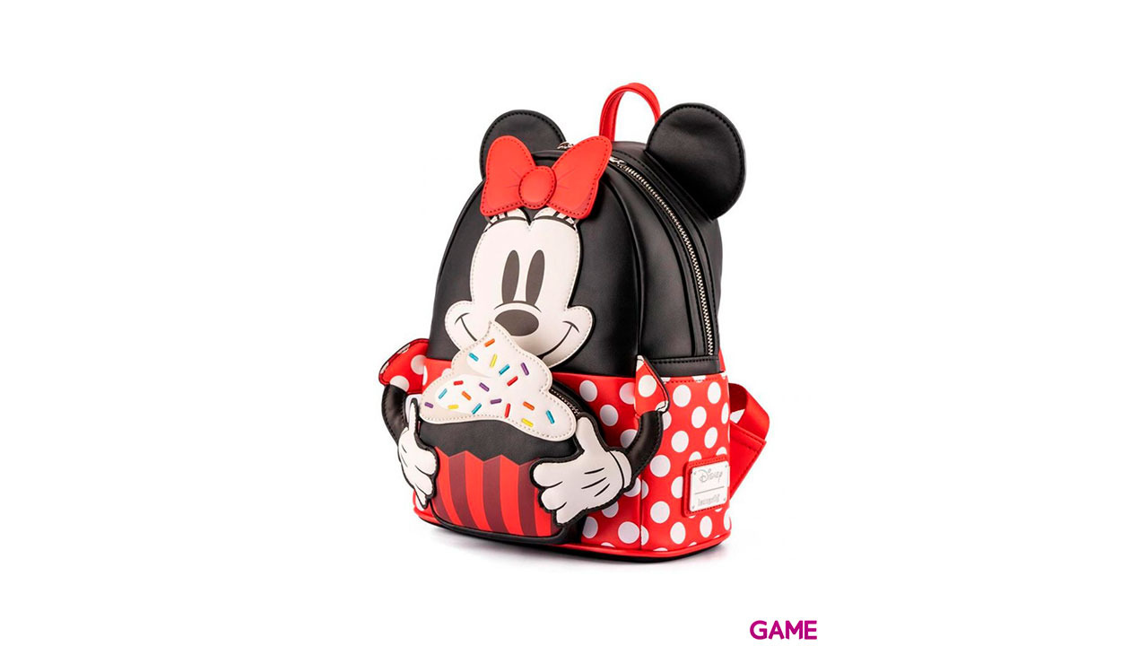 LoungeFly Cupcake Minnie Mouse Disney 26cm - Mochila-1