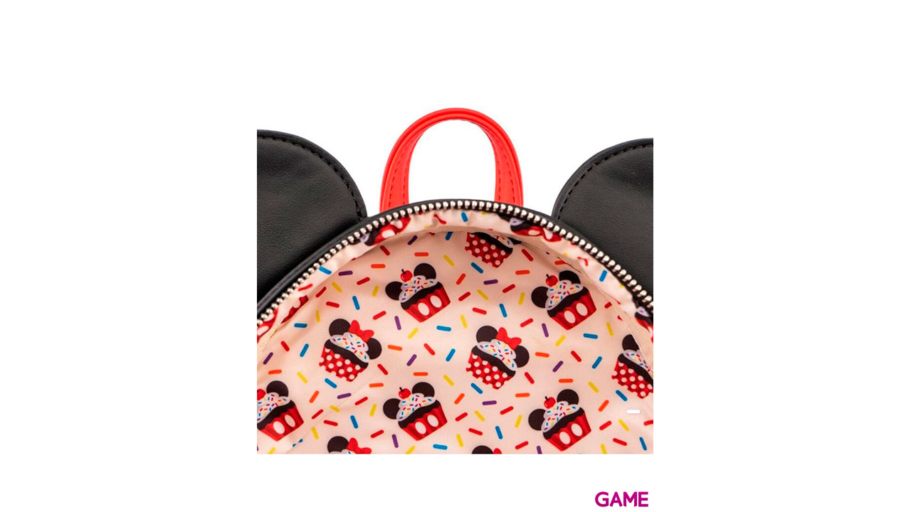 LoungeFly Cupcake Minnie Mouse Disney 26cm - Mochila-3
