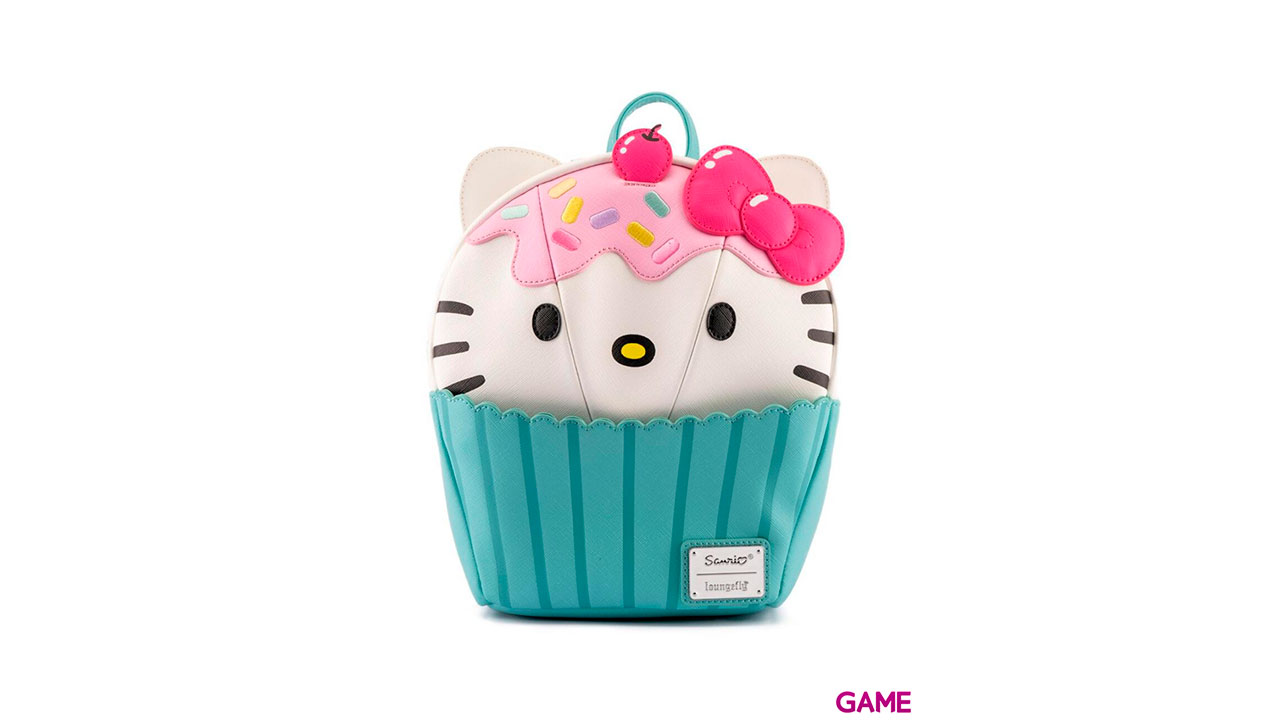 LoungeFly Cupcake Hello Kitty Sanrio 26cm - Mochila-0