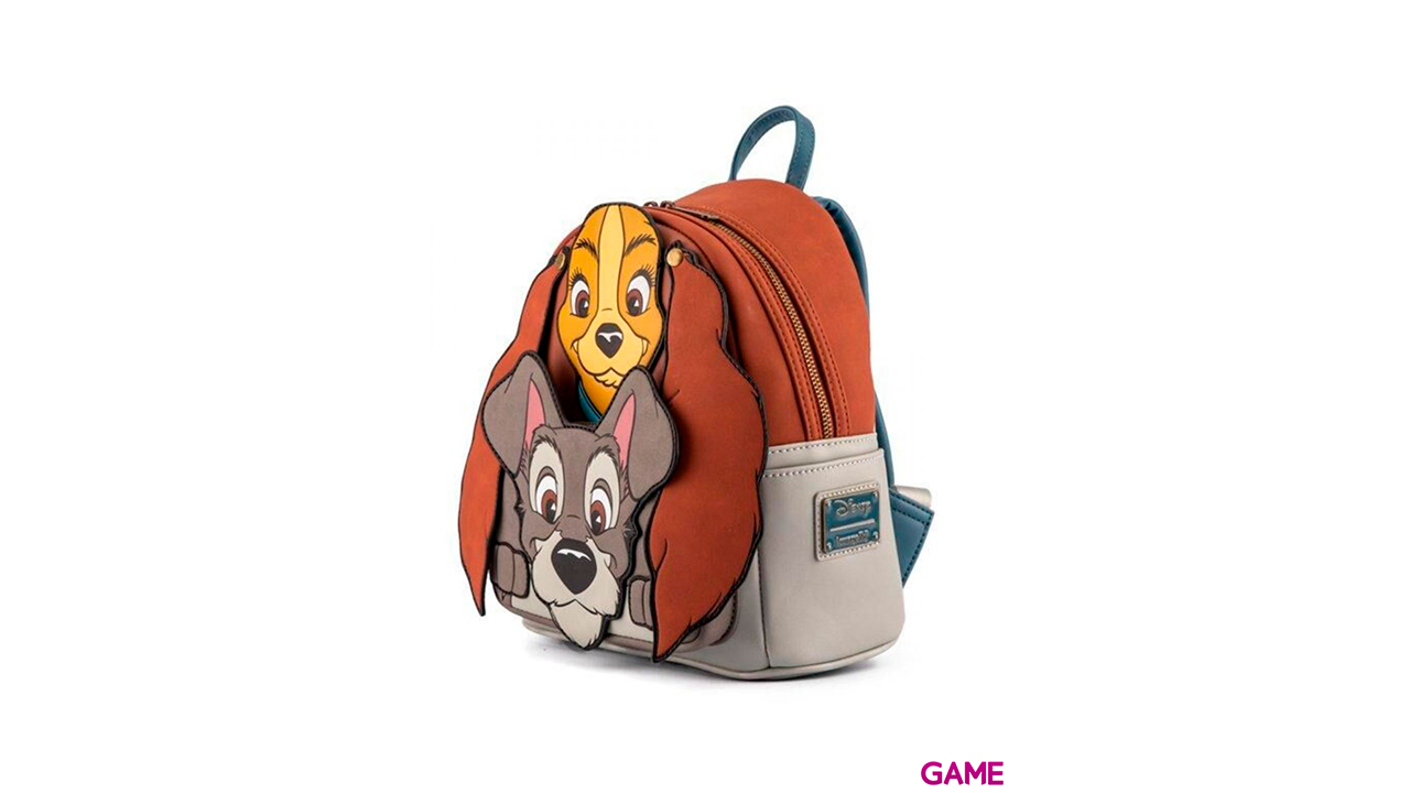 LoungeFly La Dama y el Vagabundo Disney 26cm - Mochila-1