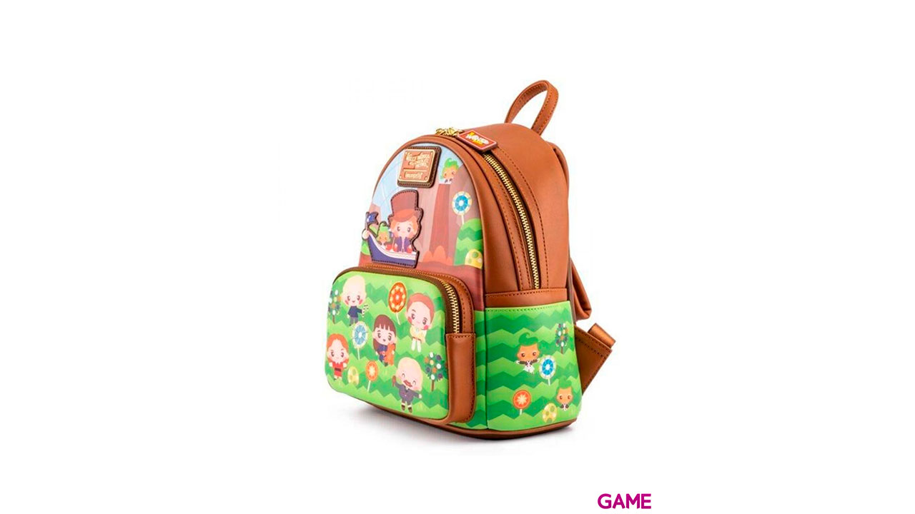 LoungeFly Charlie y la Fabrica de Chocolate 50 Aniversario 26cm - Mochila-2