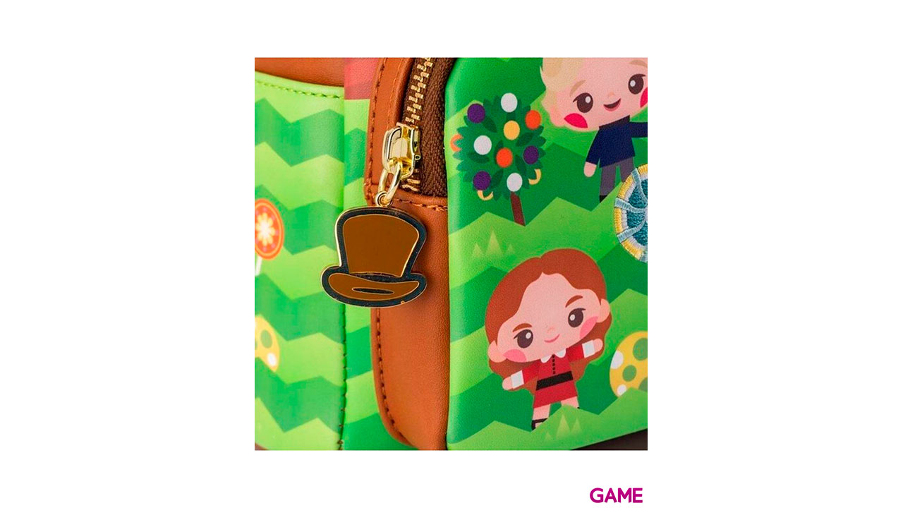 LoungeFly Charlie y la Fabrica de Chocolate 50 Aniversario 26cm - Mochila-4