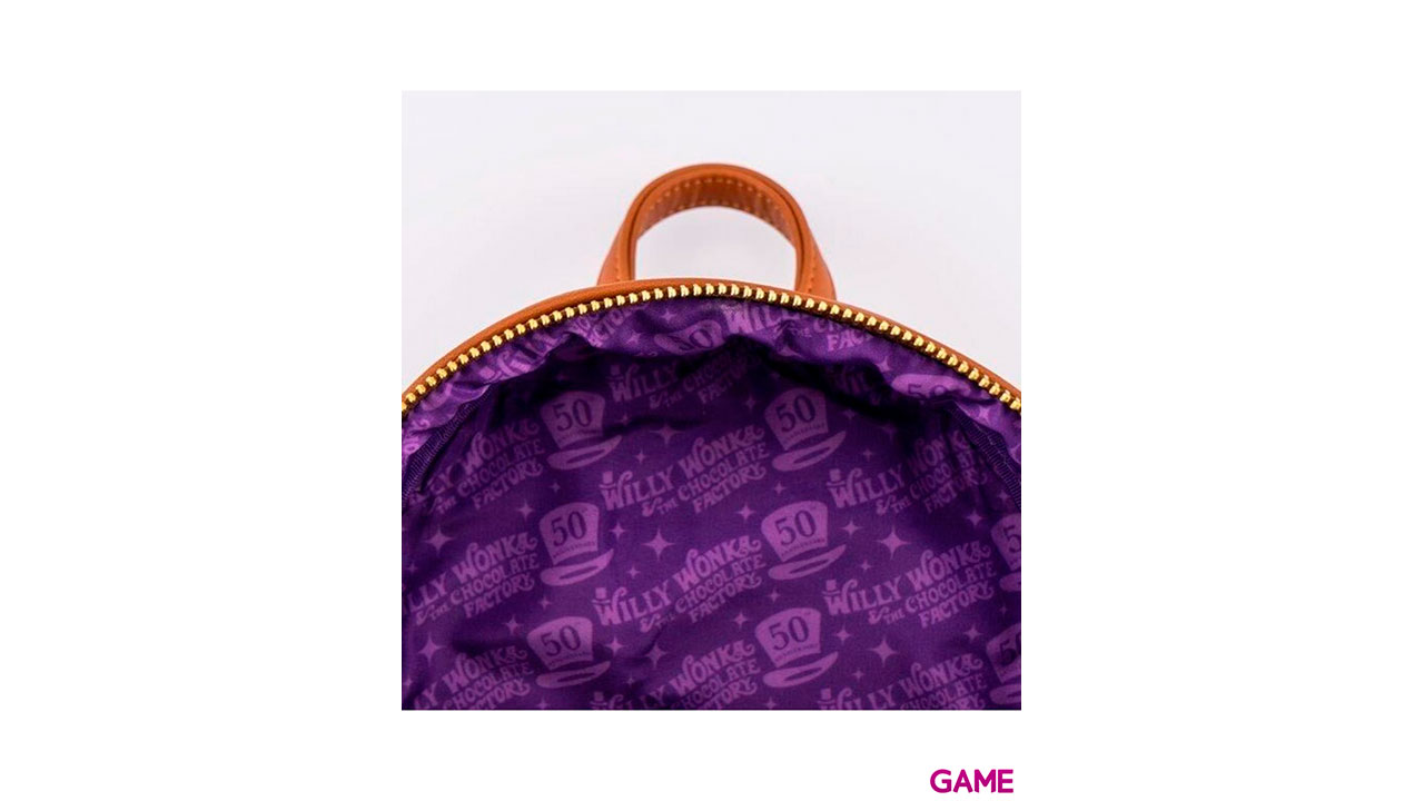 LoungeFly Charlie y la Fabrica de Chocolate 50 Aniversario 26cm - Mochila-5