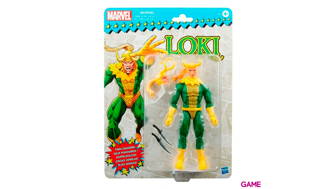 Figura Loki Classic Marvel Legends 15cm-1