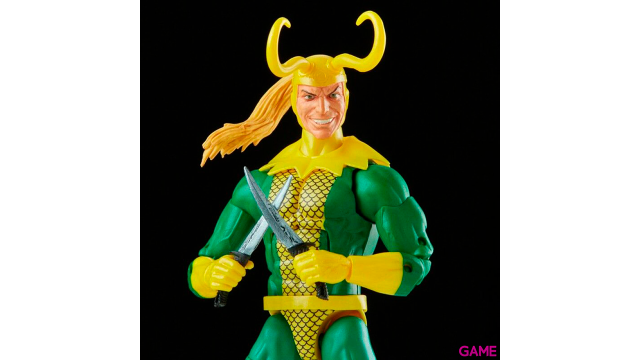 Figura Loki Classic Marvel Legends 15cm-4