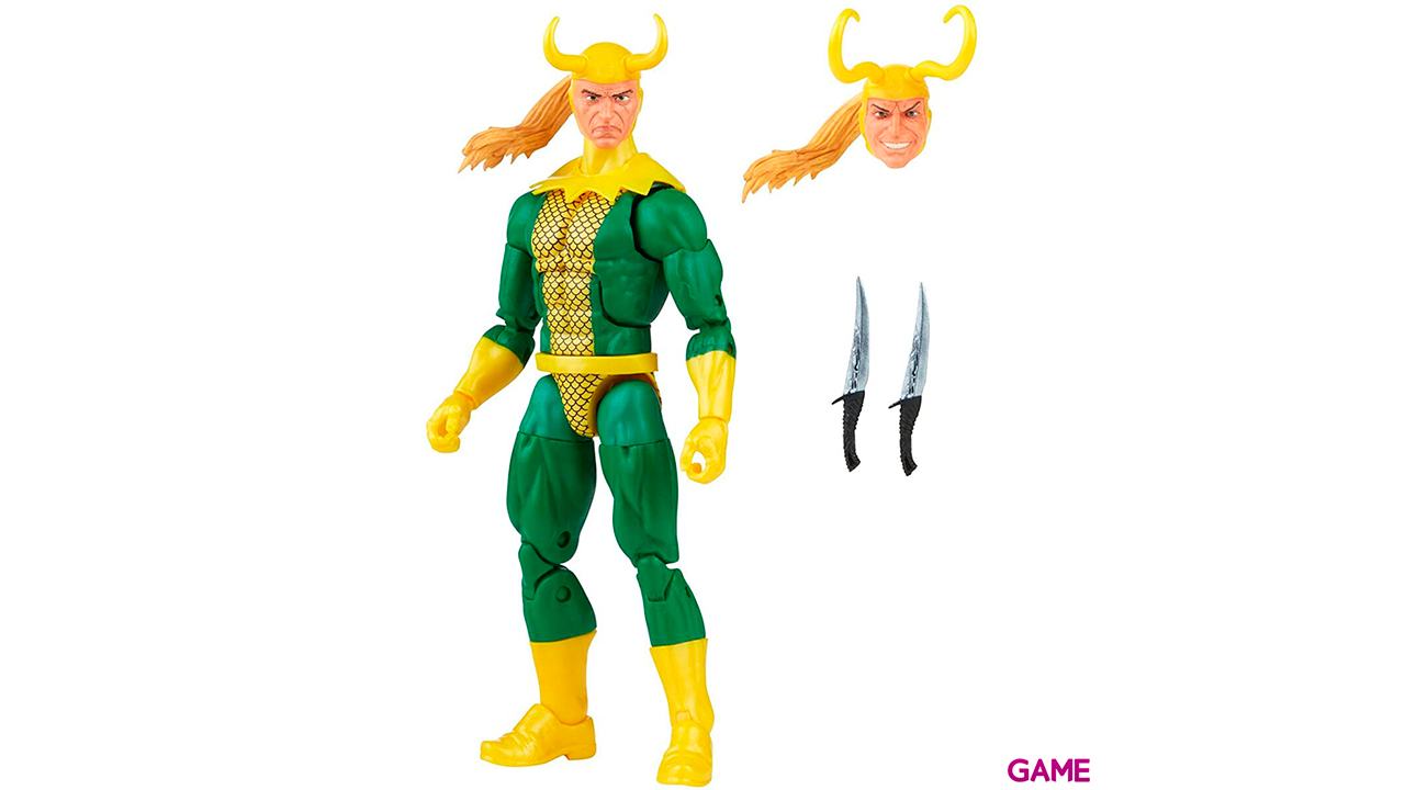 Figura Loki Classic Marvel Legends 15cm-5