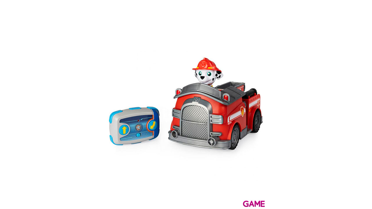 Coche Radiocontrol Marshall Patrulla Canina Paw Patrol-1