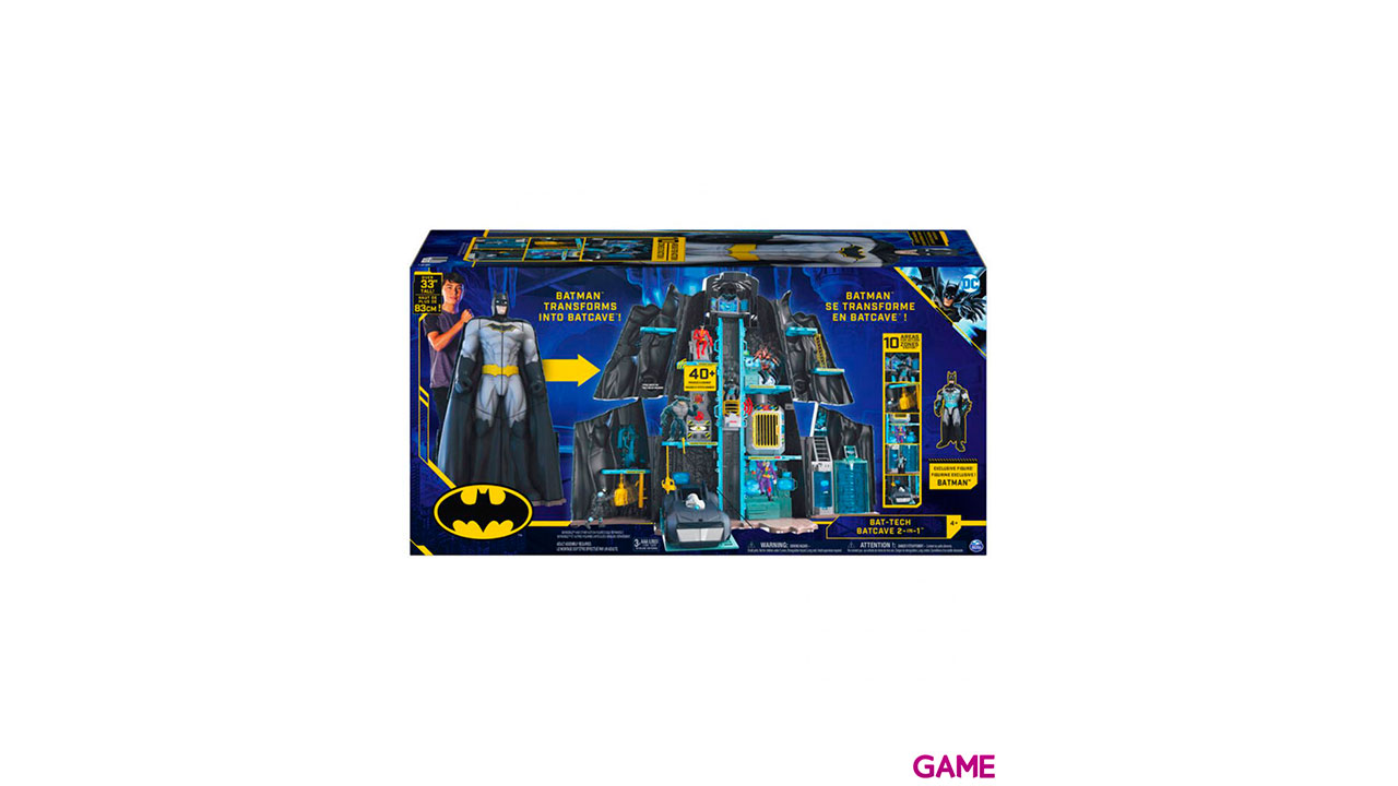 Batcueva Transformable Batman DC Comics-0