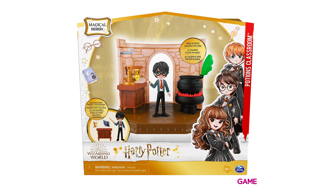 Diorama Magical Minis Aula de Pociones Harry Harry Potter Wizarding World-3