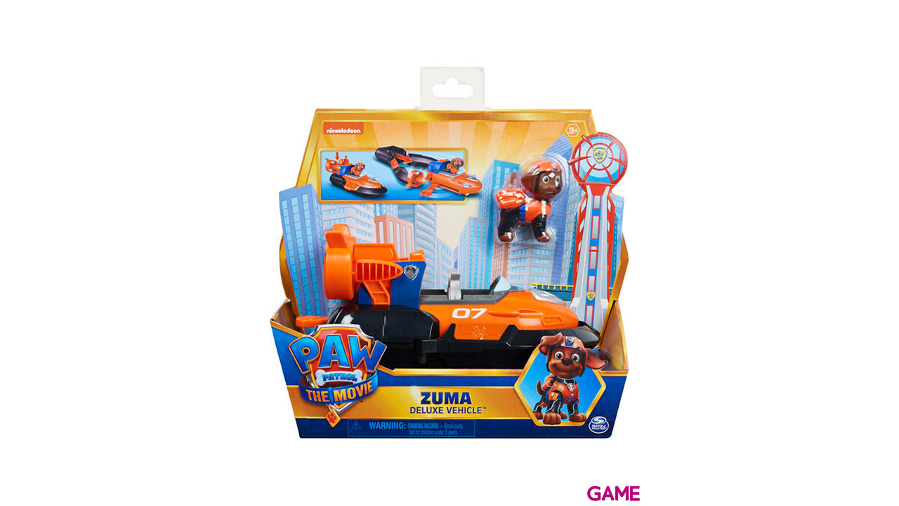 Vehiculo Deluxe Zuma Patrulla Canina Paw Patrol-0