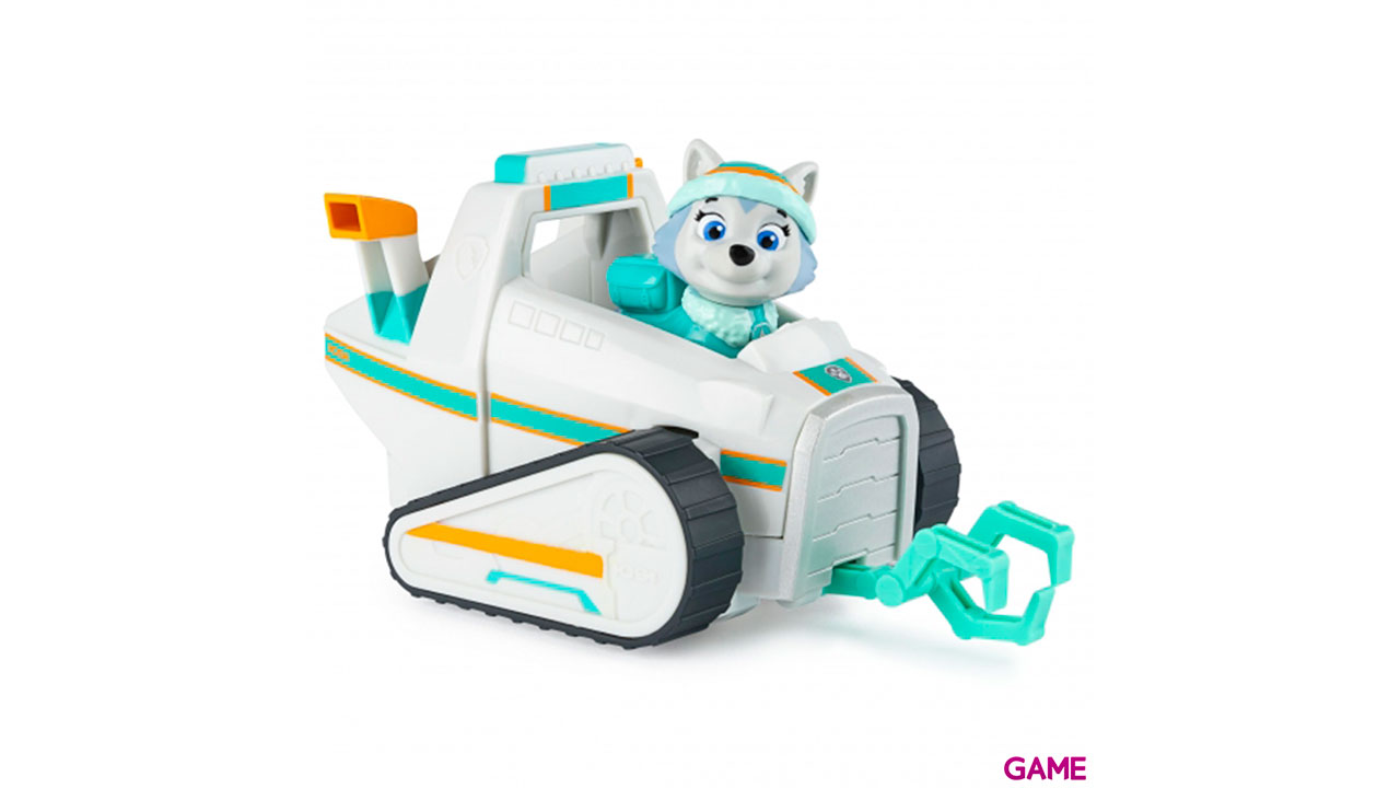 PAW Patrol , vehículo quitanieves de Everest con figura coleccionable, para niños a partir de 3 años-2
