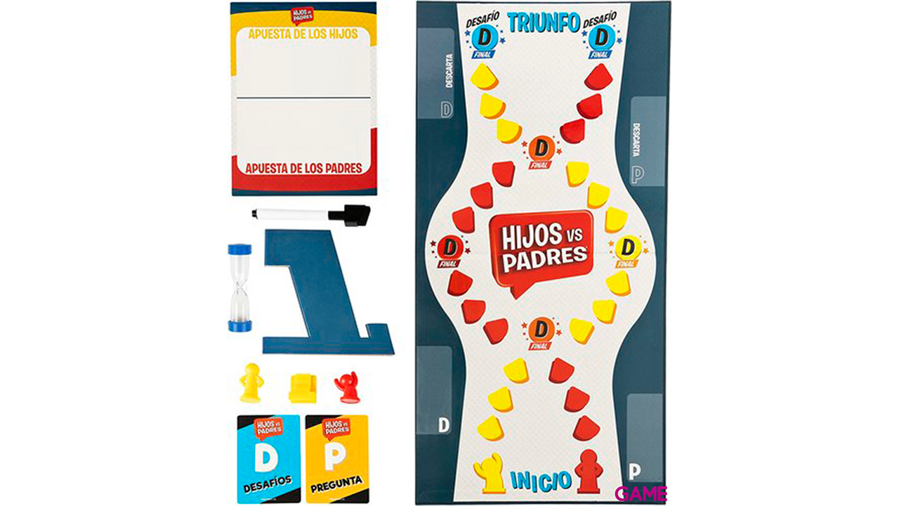 Juego de Mesa Hijos contra padres español-1
