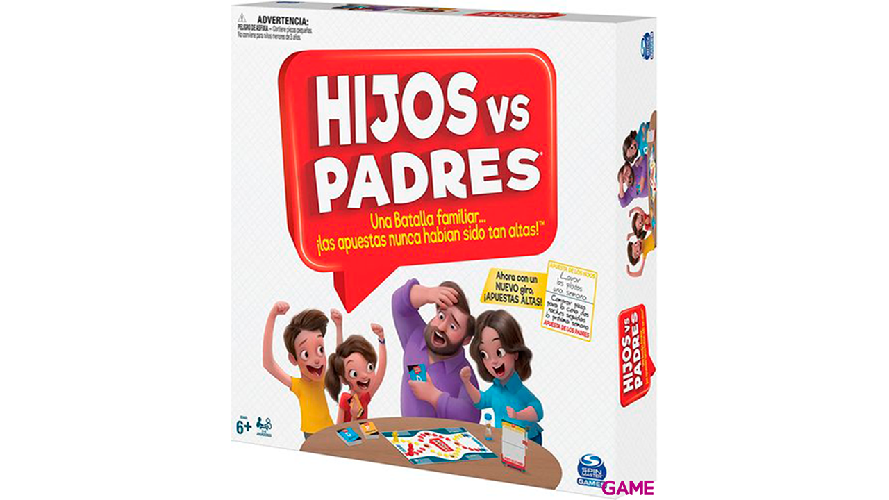 Juego de Mesa Hijos contra padres español-5