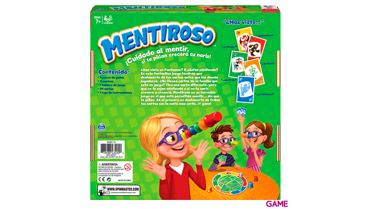 Juego de mesa Mentiroso español-5