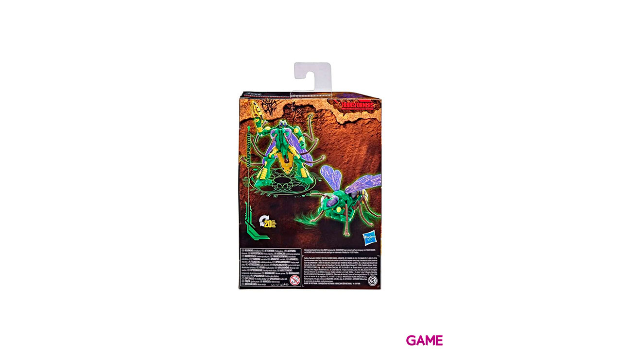 Figura Waspinator Voyager War For Cybertron Transformers 14cm-3