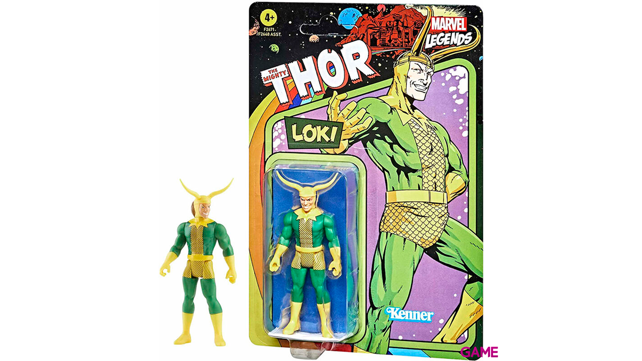 Figura Loki The Mighty Thor Marvel Legends 9cm-1