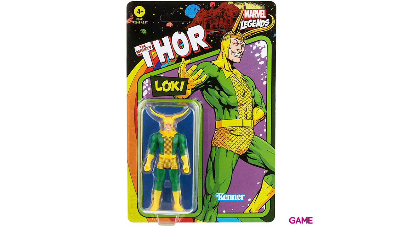 Figura Loki The Mighty Thor Marvel Legends 9cm-3
