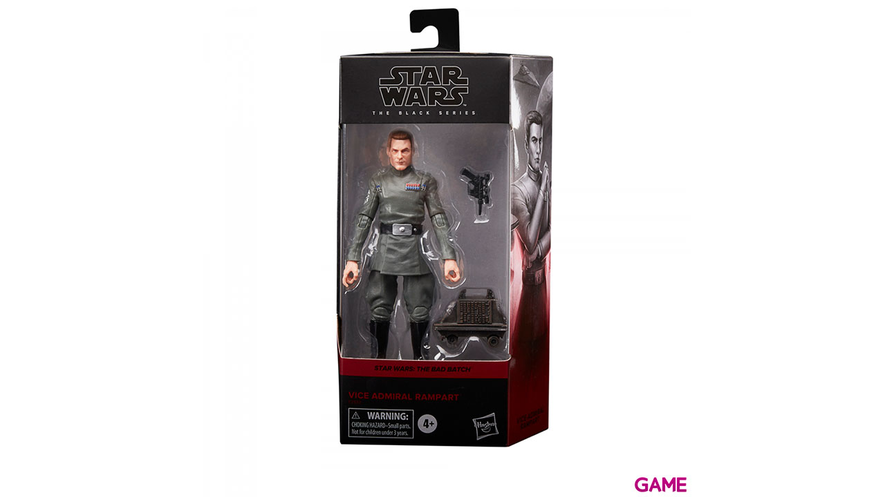 Figura Vice Almirant Rampart The Bad Batch Black Series Star Wars 15cm-0