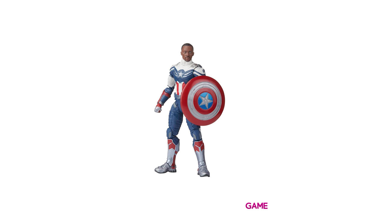 Set 2 Figuras Sam Wilson and Steve Rogers Capitan America Marvel 15cm-0