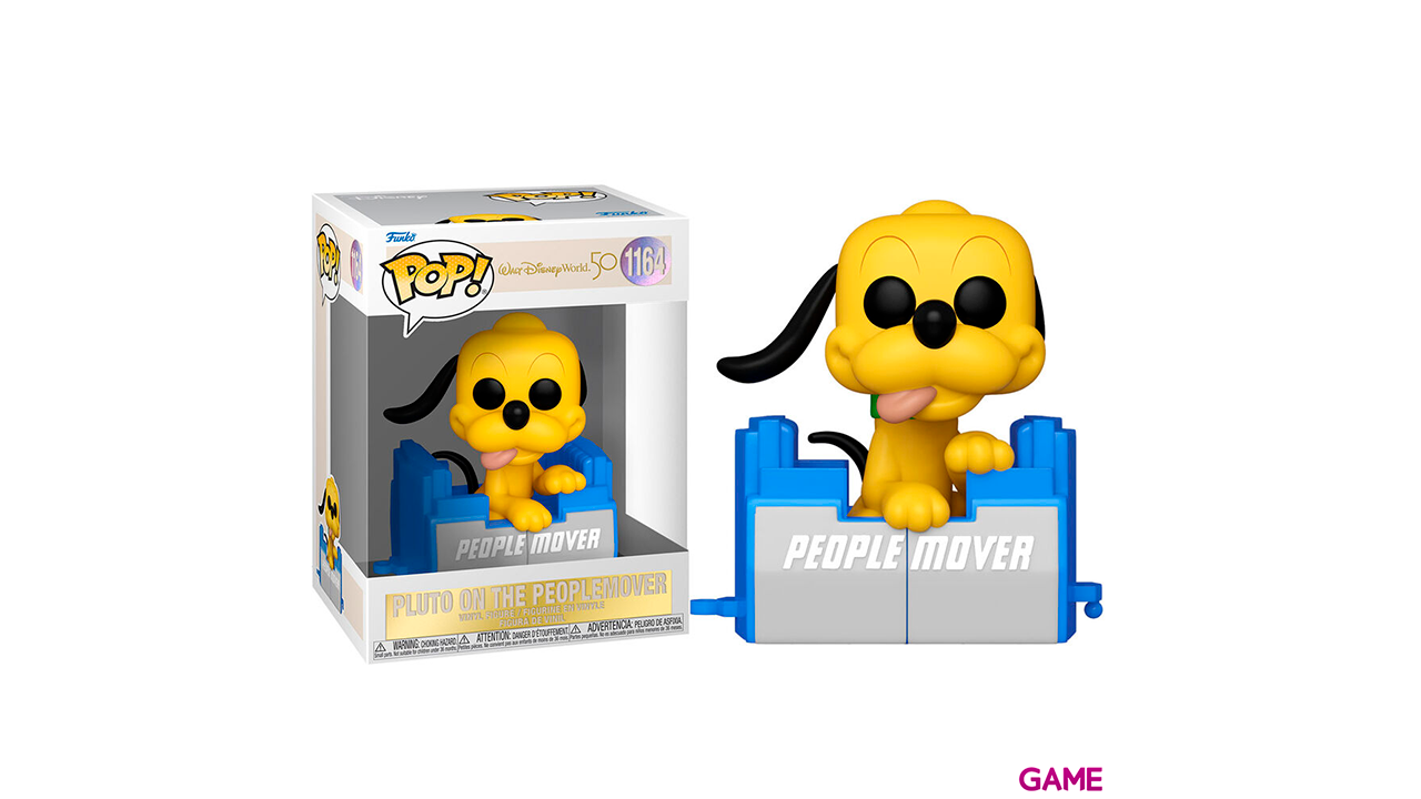 Figura POP Disney World 50th Anniversary Pluto People Mover-0