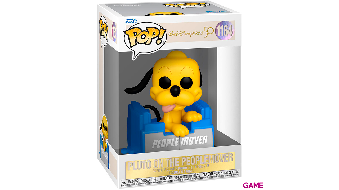 Figura POP Disney World 50th Anniversary Pluto People Mover-2