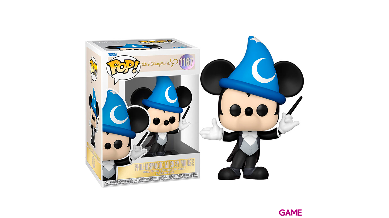 Figura POP Disney World 50th Anniversary Philharmagic Mickey-1